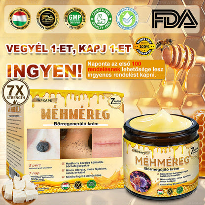 APKAPK® Méhméreges Bőrregeneráló & Feszesítő Krém– Prémium Anti-Aging Ápolás Érett és Érzékeny Bőrre