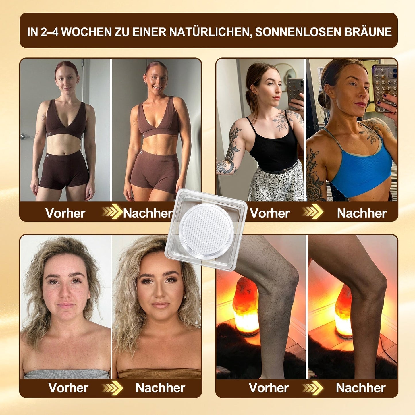 🔥 NUR HEUTE: 30% Rabatt auf Hiskin® Tanning Patch 🇩🇪  ☀️ Ein Patch pro Tag ✨ Natürlich bronzene Haut in nur 7 Tagen ✅ Ohne Sonne • Ohne DHA • Ohne Orangestich • Ohne Streifen