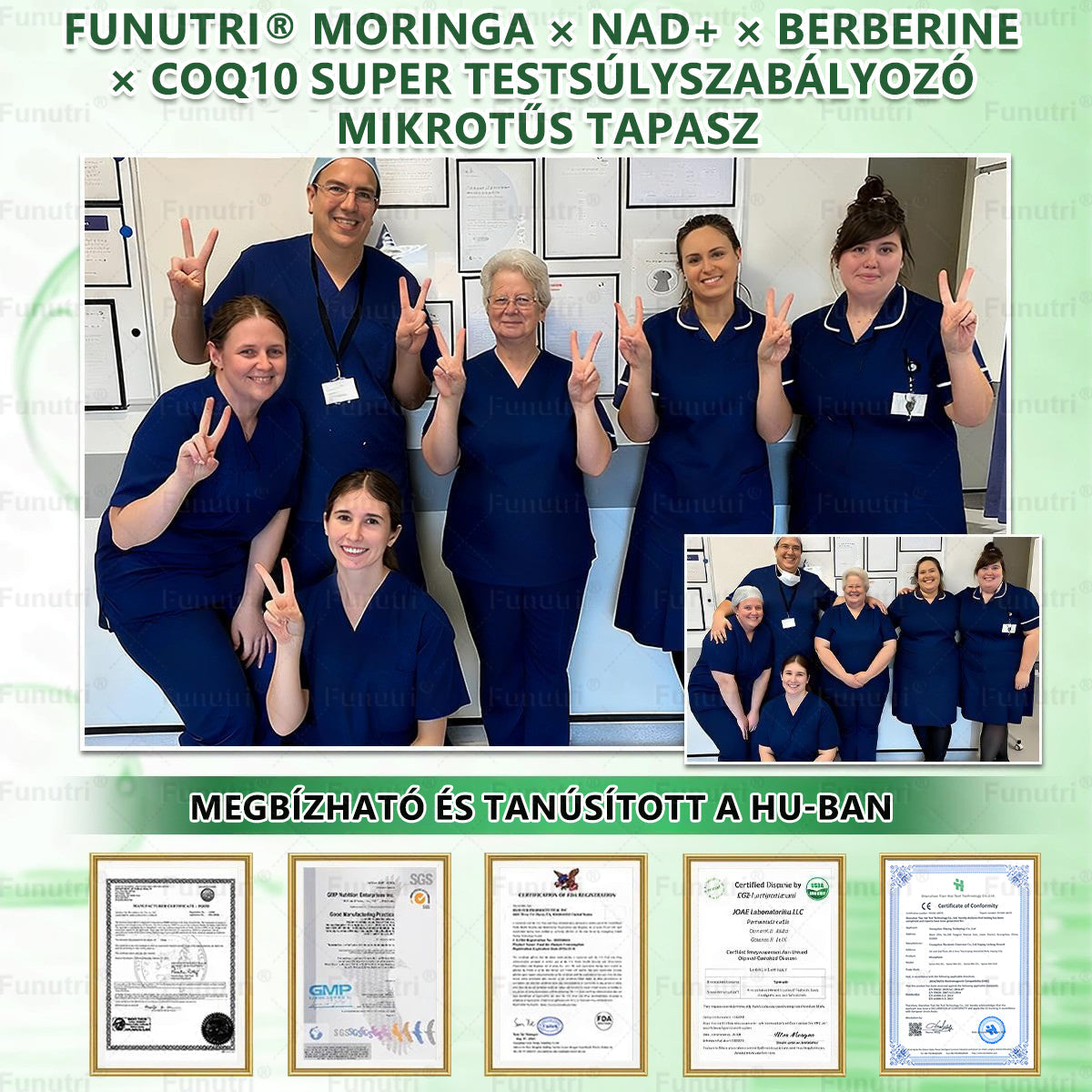 Magyar szakértők által ajánlott 💖Funutri® 10 az 1-ben anyagcsere-támogató karcsúsító nano mikro-tűs tapasz