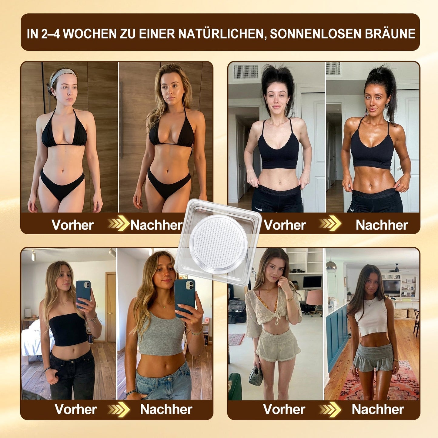 🔥 NUR HEUTE: 30% Rabatt auf Hiskin® Tanning Patch 🇩🇪  ☀️ Ein Patch pro Tag ✨ Natürlich bronzene Haut in nur 7 Tagen ✅ Ohne Sonne • Ohne DHA • Ohne Orangestich • Ohne Streifen