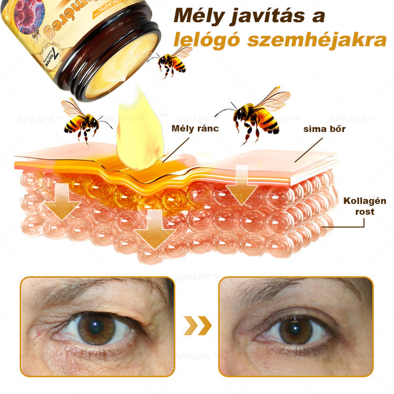 APKAPK® Méhméreges Bőrregeneráló & Feszesítő Krém– Prémium Anti-Aging Ápolás Érett és Érzékeny Bőrre