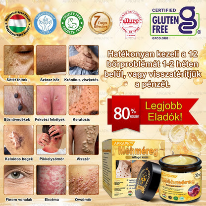 APKAPK® Méhméreges Bőrregeneráló & Feszesítő Krém– Prémium Anti-Aging Ápolás Érett és Érzékeny Bőrre