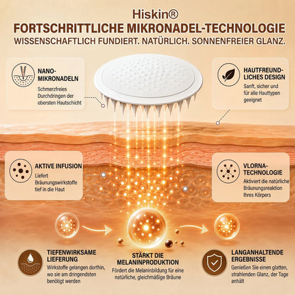 🔥 NUR HEUTE: 30% Rabatt auf Hiskin® Tanning Patch 🇩🇪  ☀️ Ein Patch pro Tag ✨ Natürlich bronzene Haut in nur 7 Tagen ✅ Ohne Sonne • Ohne DHA • Ohne Orangestich • Ohne Streifen